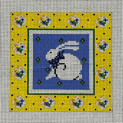 Cooper Oaks Design Linda Ragno Le Lapin Rabbit Needlepoint Canvas