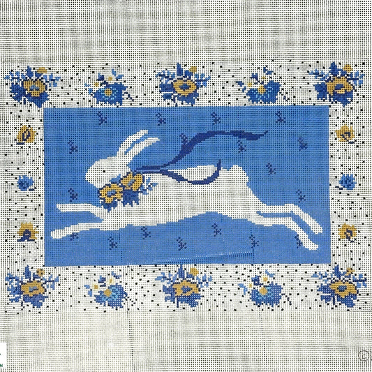 Cooper Oaks Design Linda Ragno Provence Rabbit Needlepoint Canvas