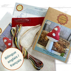 Corinne Lapierre Toadstool Felt Craft Mini Kit