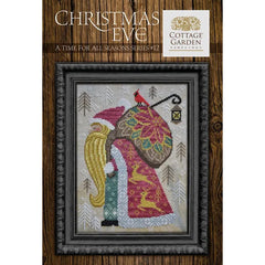 Cottage Garden Samplings A Time For All Seasons #12 - Christmas Eve Cross Stitch Pattern