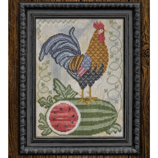 Cottage Garden Samplings A Time For All Seasons #7 - Sweet Summertime Cross Stitch Pattern