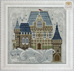 Cottage Garden Samplings Fabulous House Series Castle Cross Stitch Pattern