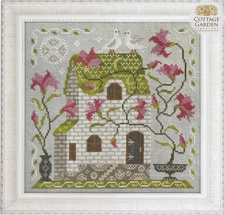 Cottage Garden Samplings Fabulous House Series Cottage Cross Stitch Pattern