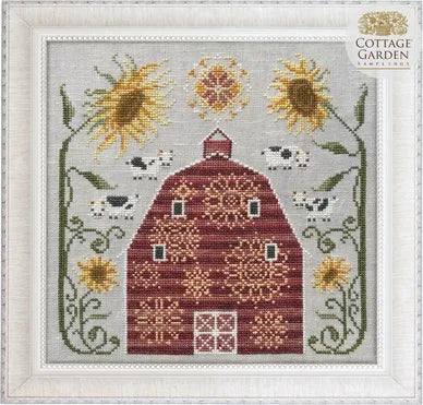 Cottage Garden Samplings Fabulous House Series House Barn Cross Stitch Pattern
