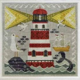 Cottage Garden Samplings Fabulous House Series Lighthouse Cross Stitch Pattern