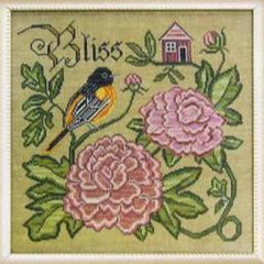 Cottage Garden Samplings Songbird Garden Series Summer Bliss Cross Stitch Pattern