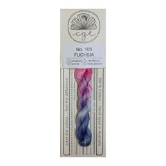Cottage Garden Threads Stranded Cotton Floss Signature Range - 105 Fuchsia