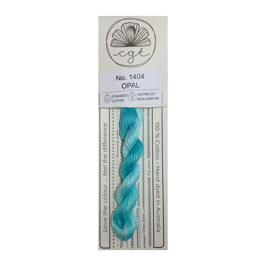 Cottage Garden Threads Stranded Cotton Floss Signature Range - 1404 Opal