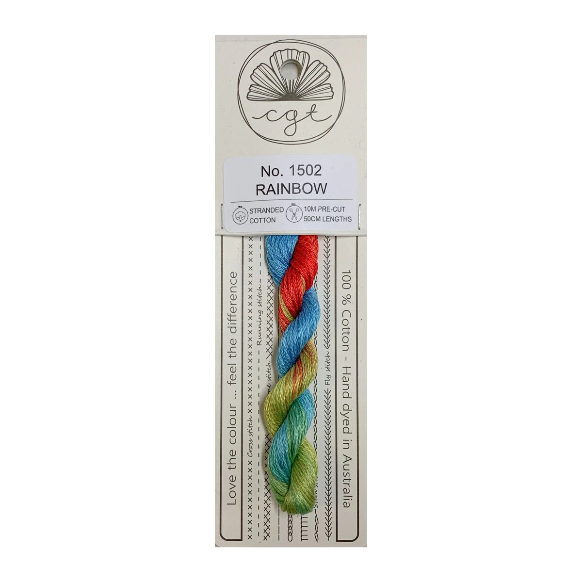Stranded Floss Cottage Garden Threads Stranded Cotton Floss Signature Range - 1502 Ra ...