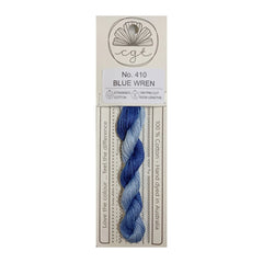 Cottage Garden Threads Stranded Cotton Floss Signature Range - 410 Blue Wren