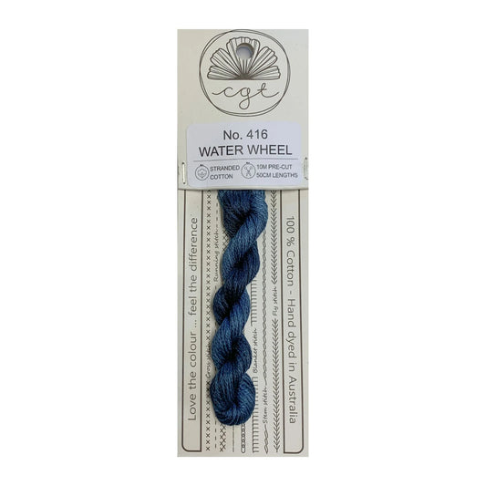 Cottage Garden Threads Stranded Cotton Floss Signature Range - 416 Water Wheel