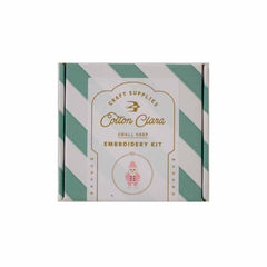 Cotton Clara Christmas Santa Cross Stitch Kit