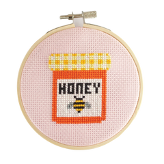 Cotton Clara Honey Cross Stitch Kit