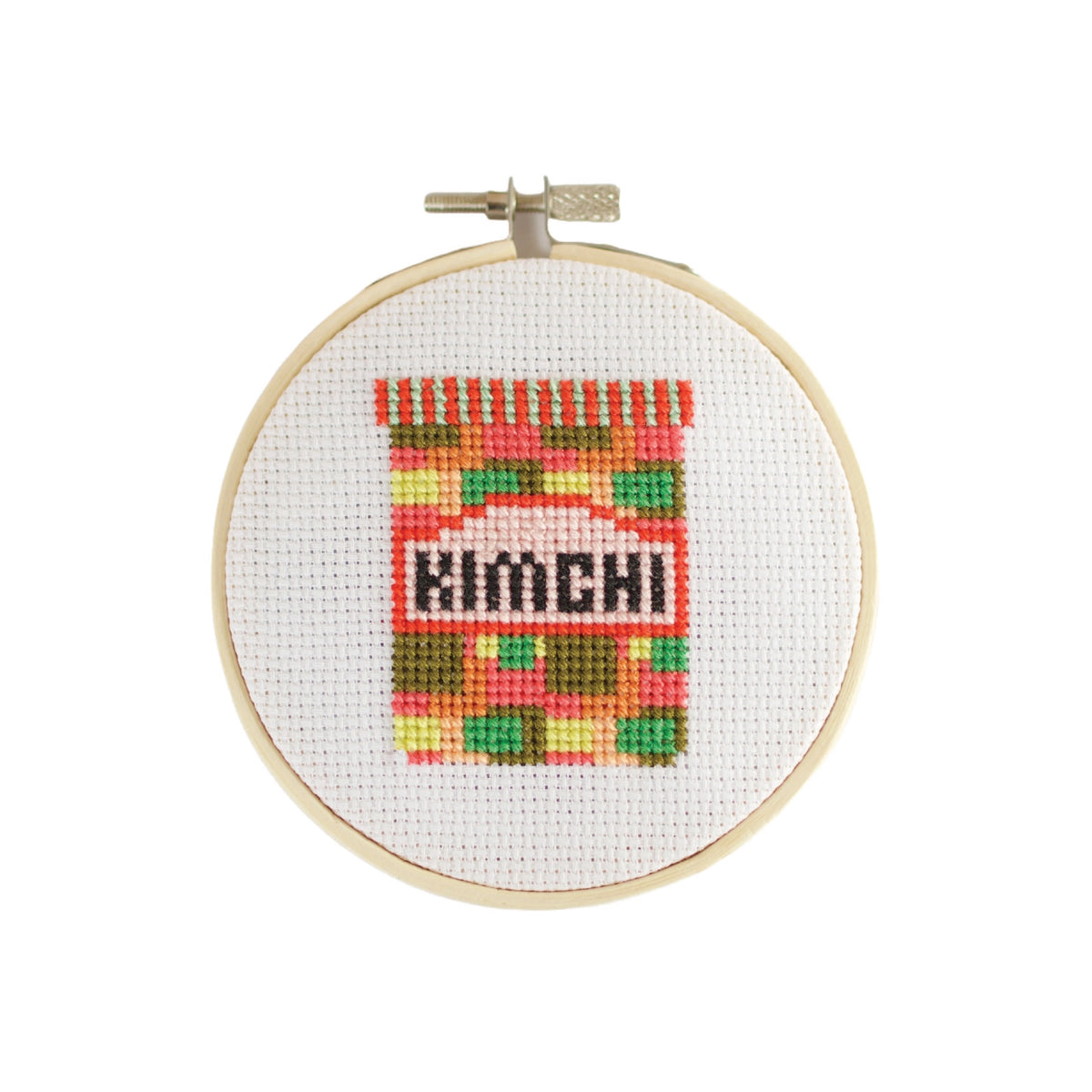 Cotton Clara Kimchi Cross Stitch Kit