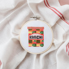 Cotton Clara Kimchi Cross Stitch Kit