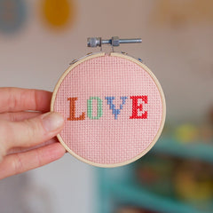 Cotton Clara Love Cross Stitch Kit