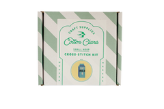 Cotton Clara Oat Milk Cross Stitch Kit