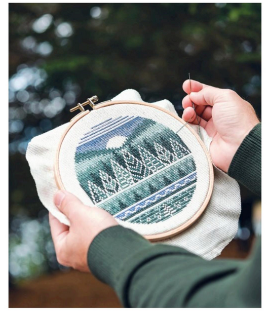 Cross Stitch in the Forest