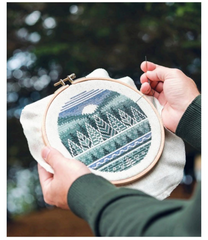 Cross Stitch in the Forest