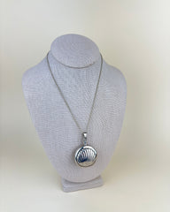 Vintage Taxco Sterling Silver Perfume Bottle Pendant Necklace