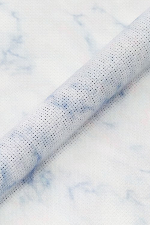 Finishing: DMC Charles Craft Moonstone Print Aida Fabric 14 ct - 15" x 18"