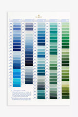 DMC Floss & Pearl Cotton Color Card