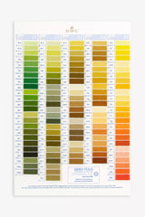 DMC Floss & Pearl Cotton Color Card
