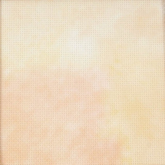 Finishing: DMC Charles Craft Sand Print Aida Fabric 14 ct - 15" x 18"