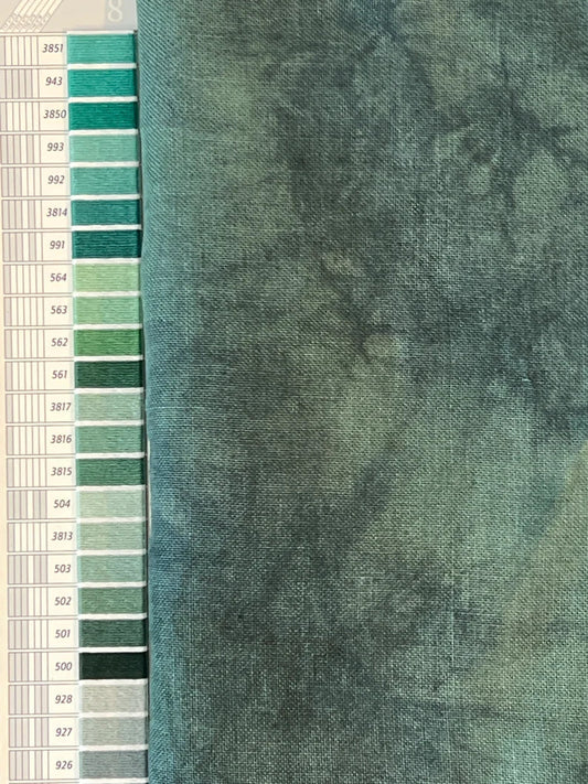 Finishing: Dames of the Needle From the Cauldron Boxing Day 36 ct Linen - Fat Quarter