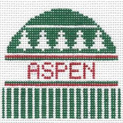 Doolittle Stitchery Aspen Hat Needlepoint Canvas