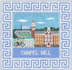 Doolittle Stitchery Chapel Hill Square Needlepoint Canvas