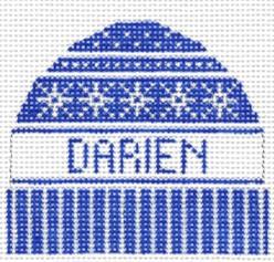 Doolittle Stitchery Darien Hat Needlepoint Canvas