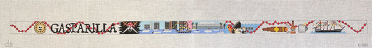 Doolittle Stitchery Gasparilla Belt Needlepoint Canvas