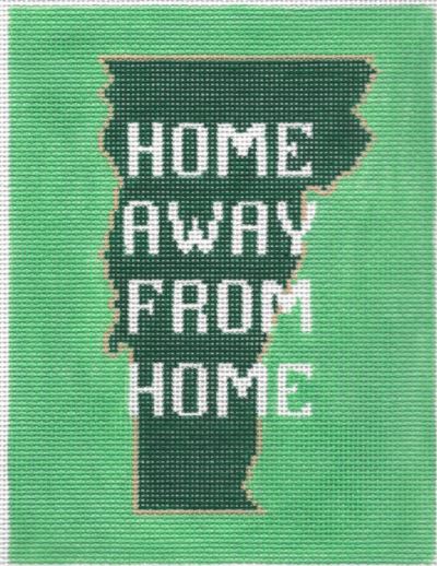 Doolittle Stitchery Home Away From Home Needlepoint Canvas