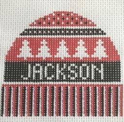 Doolittle Stitchery Jackson Hat Needlepoint Canvas