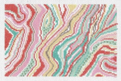 Doolittle Stitchery Living Coral Needlepoint Canvas