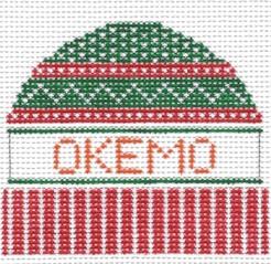 Doolittle Stitchery Okemo Hat Needlepoint Canvas