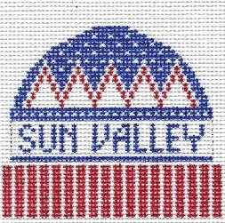 Doolittle Stitchery Sun Valley Hat Needlepoint Canvas