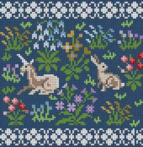 The Meredith Collection Treglown Designs Cluny Tapestry Needlepoint Canvas