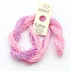 EdMar Boucle - 017 Pale Pink and Light Plum