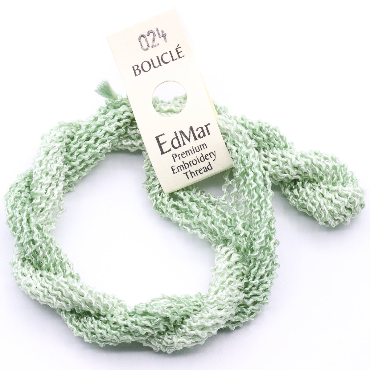 EdMar Boucle - 024 Light to Whisper Tea Green