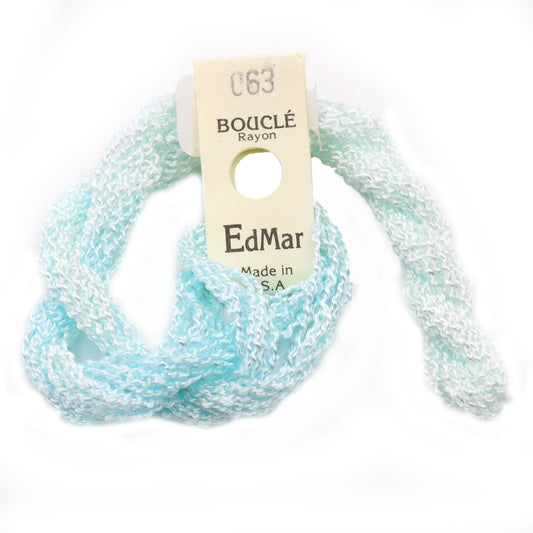 EdMar Boucle - 063 Pale to Whisper Turquoise