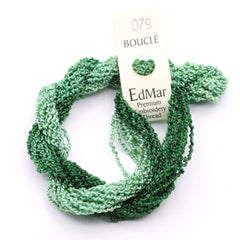 EdMar Boucle - 079 Dark to Whisper Moss Green