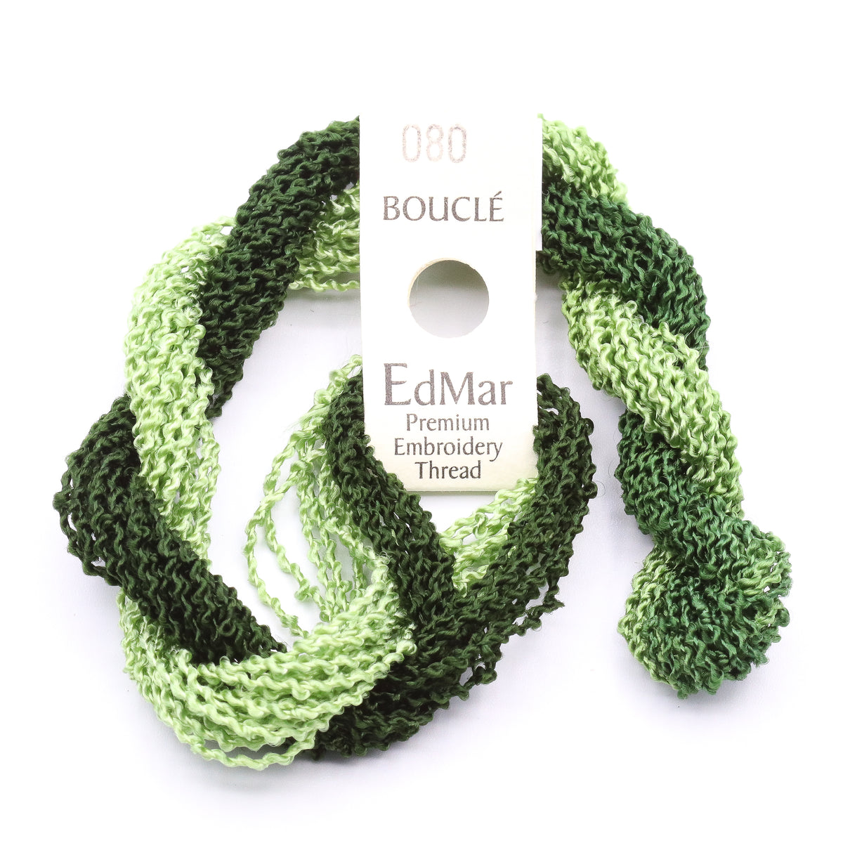 EdMar Boucle - 080 Dark to Pale Olive