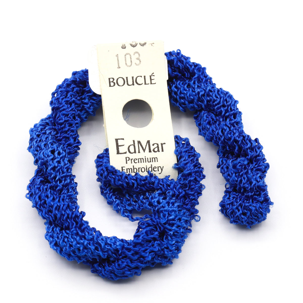 EdMar Boucle - 103 Medium to Light Royal Blue