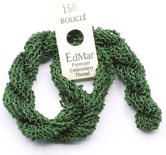 EdMar Boucle - 150 Dark Moss Green