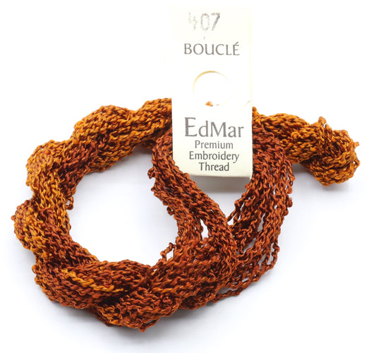 EdMar Boucle - 407 Dark to Light Mahogany