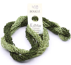 EdMar Boucle - 410 Medium to Pale Bay Leaf