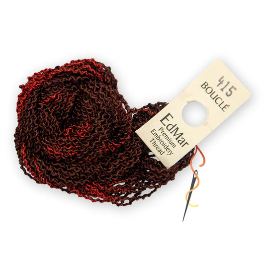 EdMar Boucle - 415 Dark to Medium Espresso