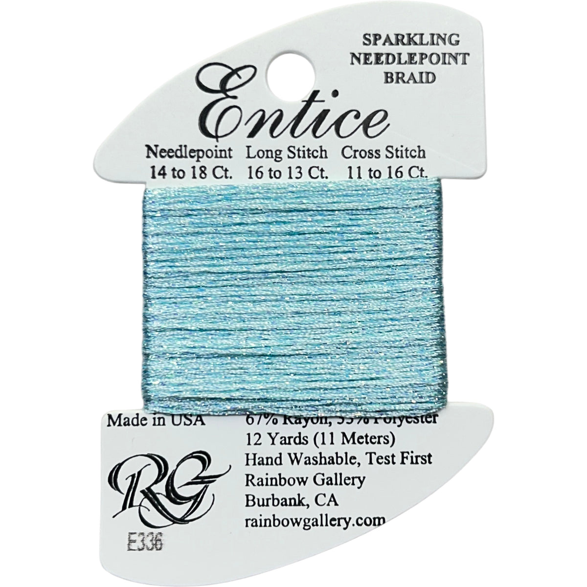Rainbow Gallery Entice - 336 Turquoise Ice